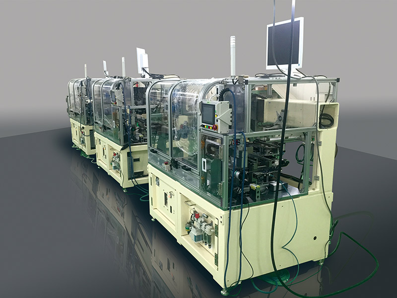 基盤端子挿入機